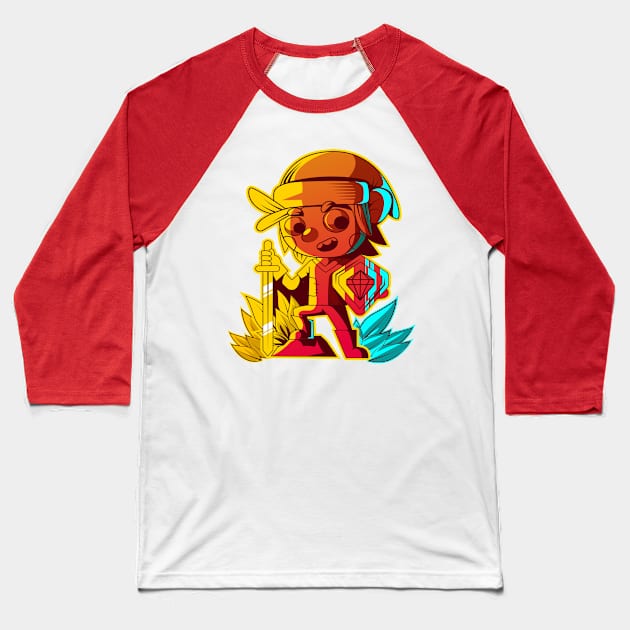 Kid Gamer Baseball T-Shirt by evolet store